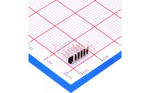 1.27mm單排90度6P