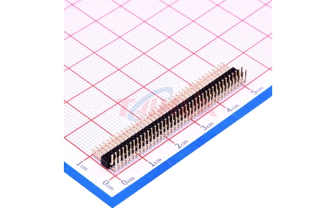 1.27mm雙排90度2×39P