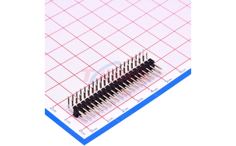 2.54mm雙排90度2×20P